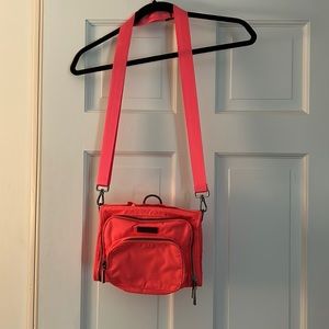 Neon coral Jujube Mini B.F.F bag. New without tags.